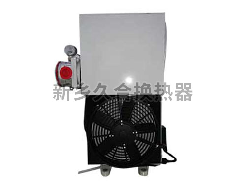 混凝土攪拌車(chē)用26升380V液壓油散熱器